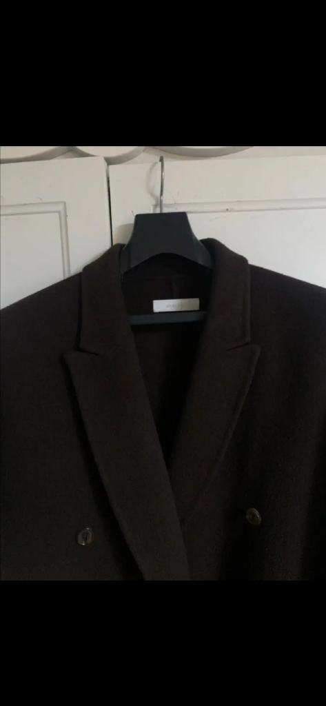 시어드 더블버튼 핸드메이드코트--1