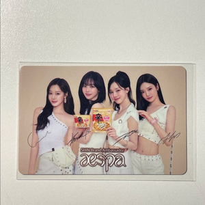 에스파신라면 포토카드