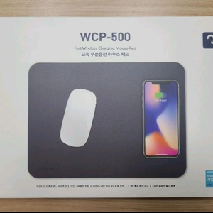 로이체 WCP-500 고속 무선 충전 마우스 패드 새제품 로즈핑크