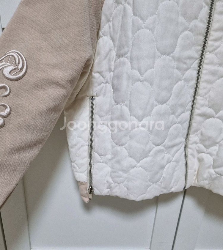 르샵 얇은 숏패딩점퍼. S사이즈--3