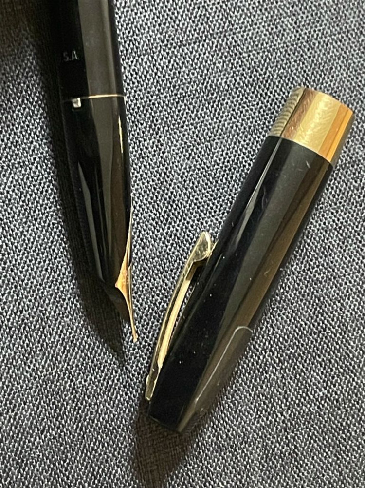 쉐퍼 만년필 550 트라이엄프 임페리얼 블랙 GT 14K F닙 이미지