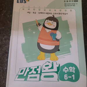 만점왕 수학 6-1 (반값택포)