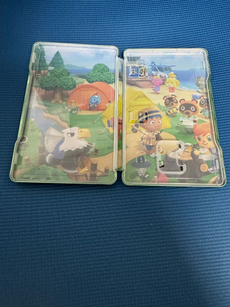 닌텐도 스위치 모여봐요 동물의숲 스틸북(게임칩x) 이미지