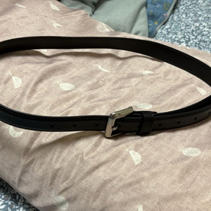 미나브 스퀘어 버클 미니멀 벨트