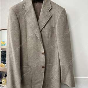 벨베스트 캐시미어100 오트밀 스포츠코트