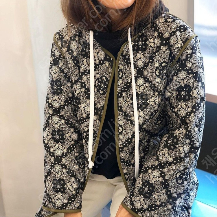 그레이말(greymalle) 리버시블 퀼팅자켓 프리사이즈 새상품 이미지