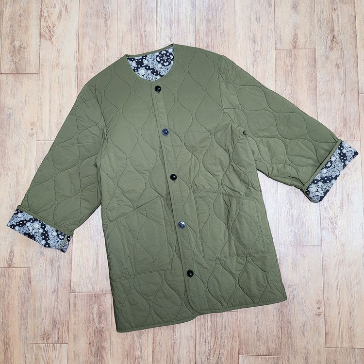 그레이말(greymalle) 리버시블 퀼팅자켓 프리사이즈 새상품 이미지