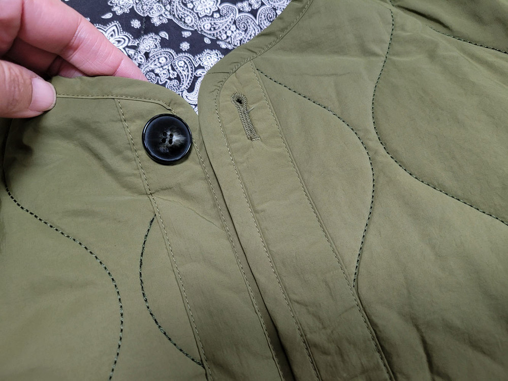 그레이말(greymalle) 리버시블 퀼팅자켓 프리사이즈 새상품 이미지