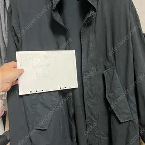 슈프림 스톤아일랜드 코듀라 쉘 자켓 블랙 L