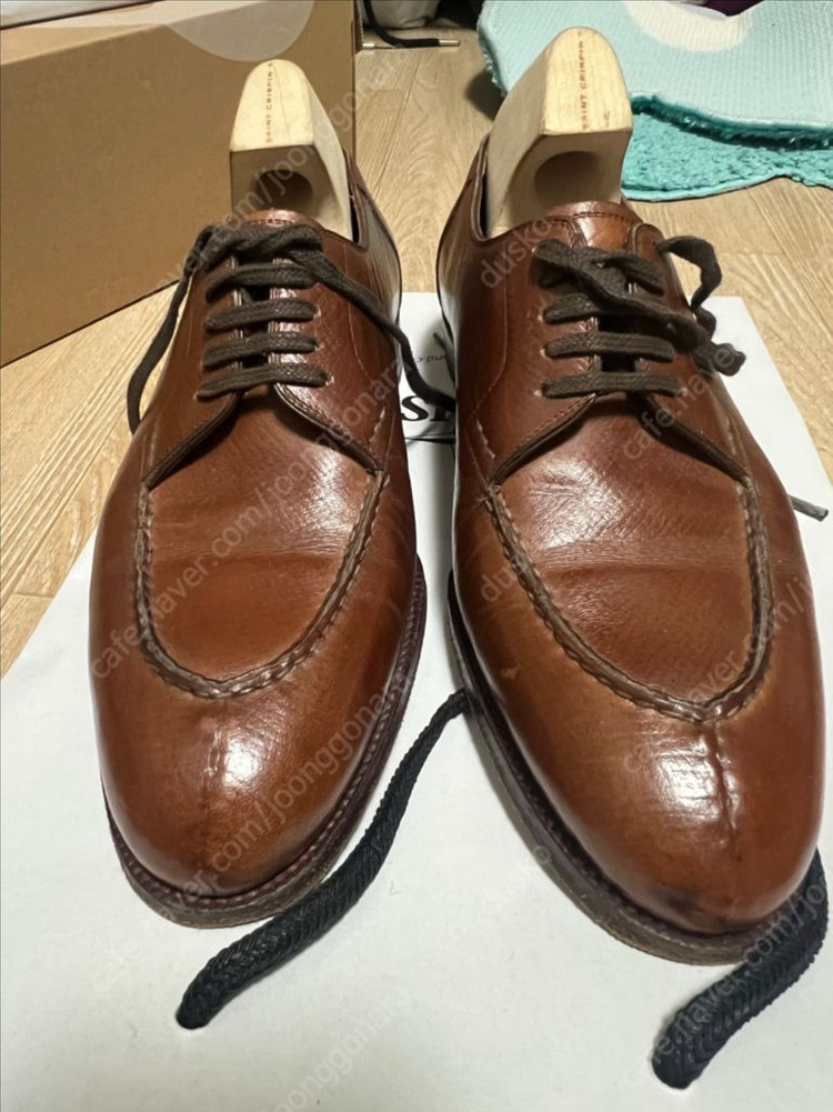 세인트크리스핀 브라운 유팁 구두 uk6.5--1