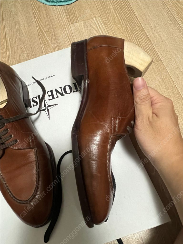 세인트크리스핀 브라운 유팁 구두 uk6.5--2