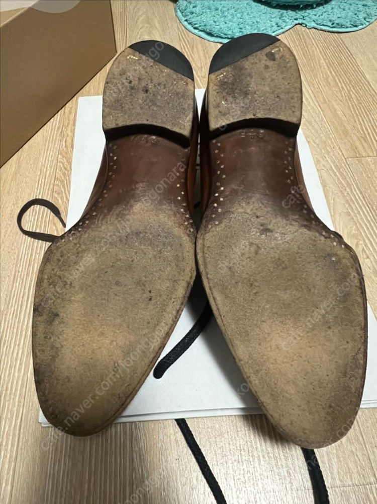 세인트크리스핀 브라운 유팁 구두 uk6.5--3