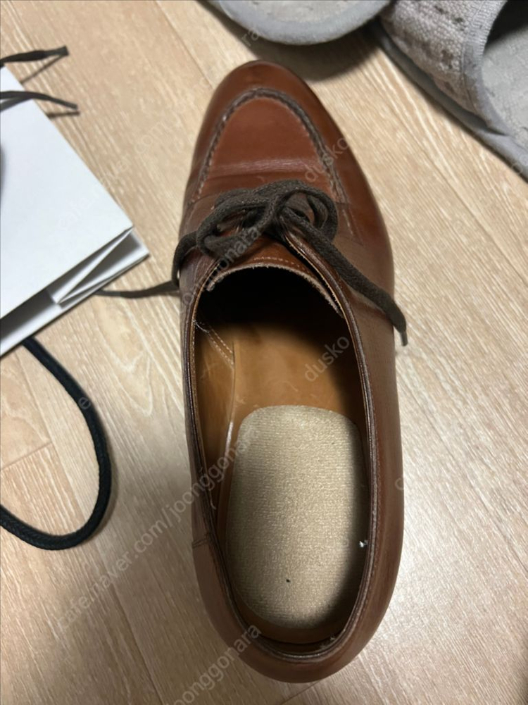 세인트크리스핀 브라운 유팁 구두 uk6.5--4