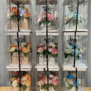 선물용으로 좋은 비누 꽃 세트 졸업식 입학식