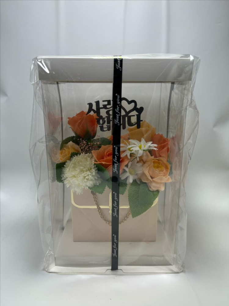 선물용으로 좋은 비누 꽃 세트 졸업식 입학식--1