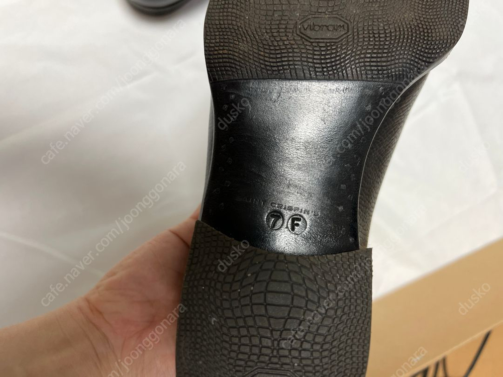 세인트크리스핀 유팁 블랙 구두--4