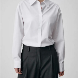 무신사스탠다드 우먼즈 링클프리 셔츠 화이트