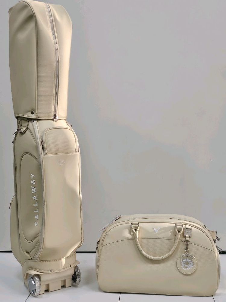 [새상품] 캘러웨이 블리스 휠 캐디백 보스턴백 세트 이미지