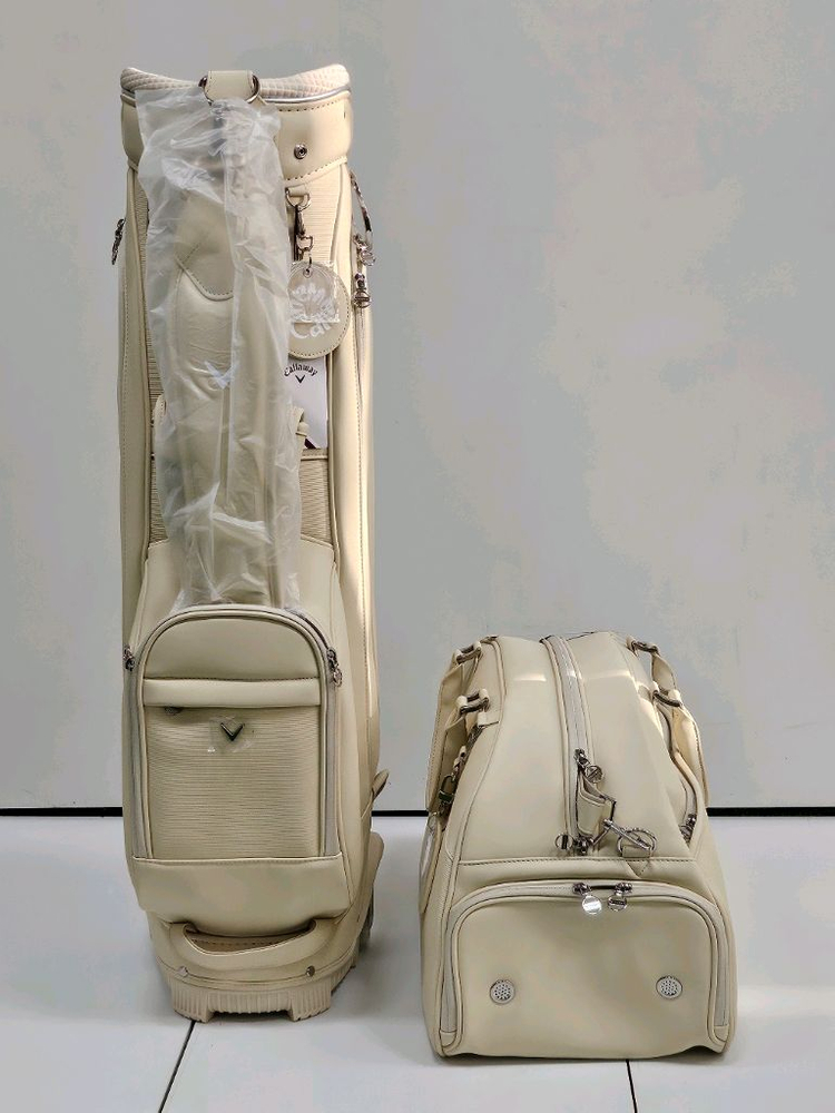[새상품] 캘러웨이 블리스 휠 캐디백 보스턴백 세트 이미지
