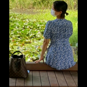 하객룩 스판 입니다 랩 원피스 여성 새거예요 봄