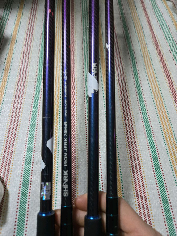 샤크 아이언저크 부시리 방어 빅게임 낚시대 70H 이미지