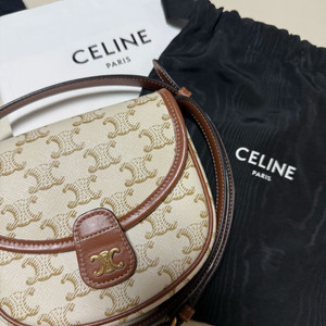 셀린느 미니 베사체 화이트