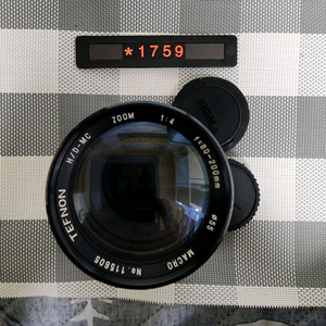 미놀타 마운트 TEFNON 80-200mm 줌렌즈 이미지