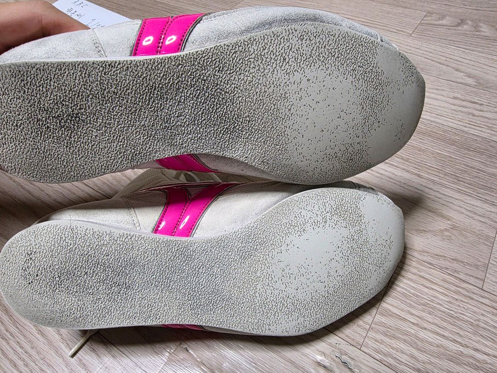 미즈노 커스텀 핑크 복싱화 판매합니다 이미지