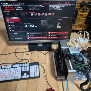 i7 14700k+msi B760보드+ddr5메모리 세트