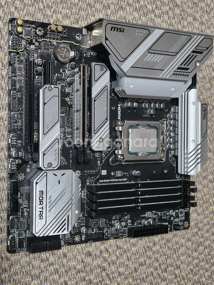 i7 14700k+msi B760보드+ddr5메모리 세트--1