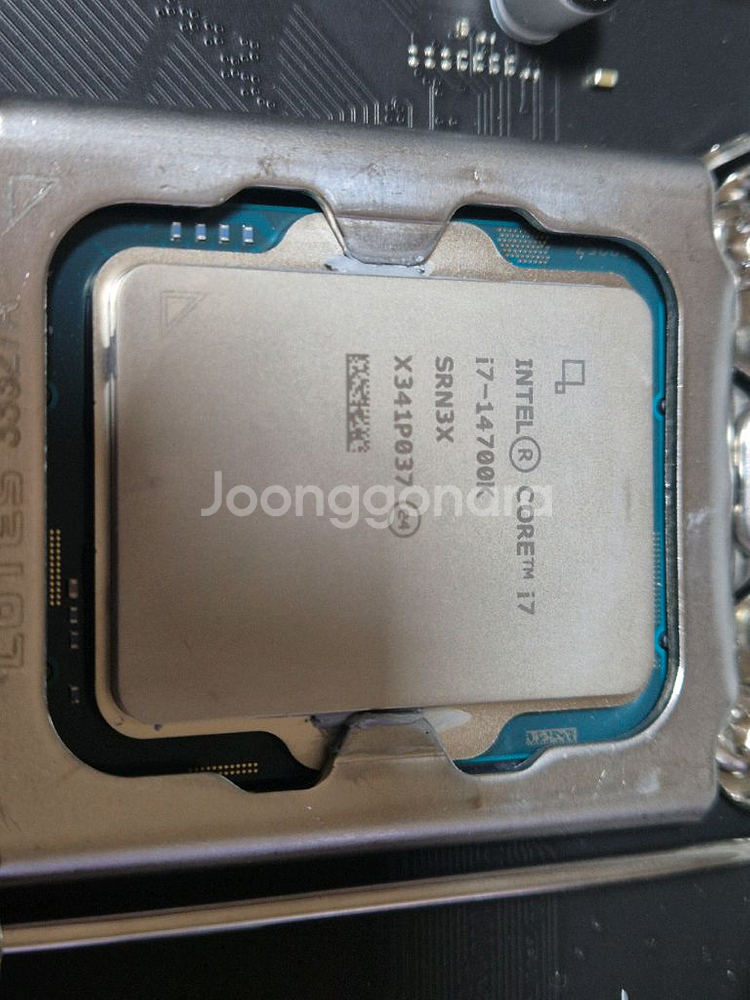 i7 14700k+msi B760보드+ddr5메모리 세트--2