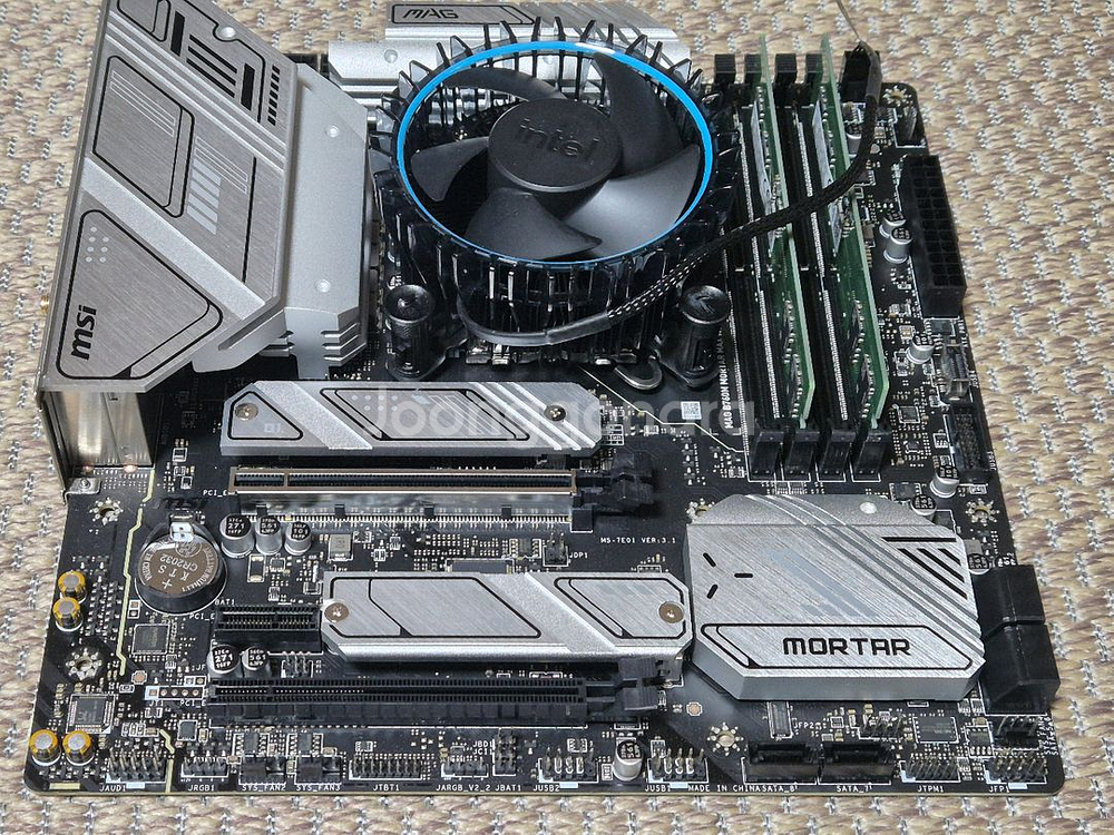 i7 14700k+msi B760보드+ddr5메모리 세트--5