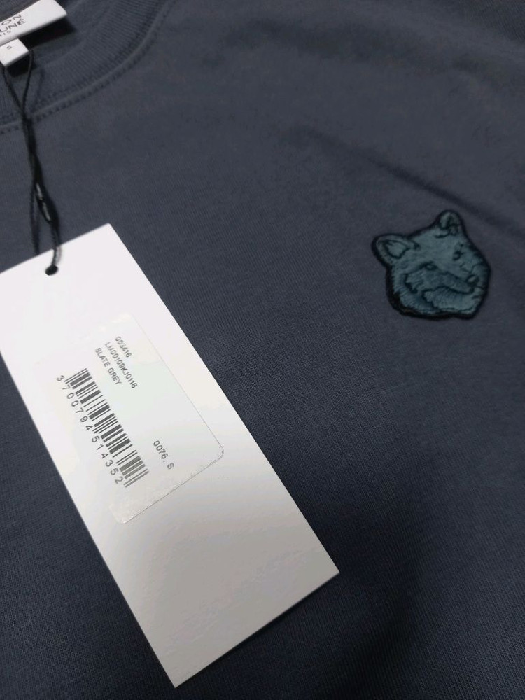 메종키츠네 S 그레이폭스 긴팔티 이미지