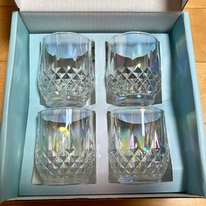 몬즈 보스톤 오로라 믹스 소주잔 90ml 4P 세트