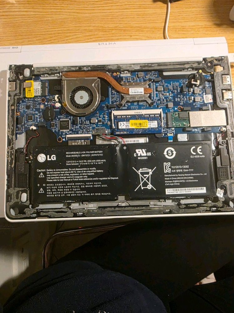 부품용 LG 그램 노트북 14년 모델--1