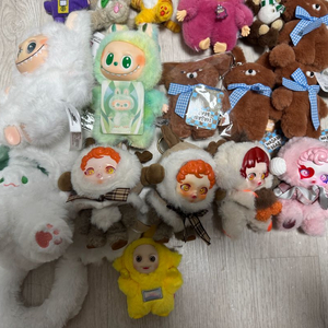 인형뽑기 키링 라부부 크라잉베이비 스컬판다 키티 짱구 텔레토비
