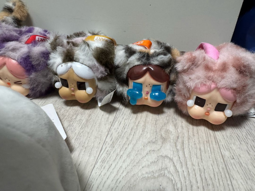 인형뽑기 키링 라부부 크라잉베이비 스컬판다 키티 짱구 텔레토비--3