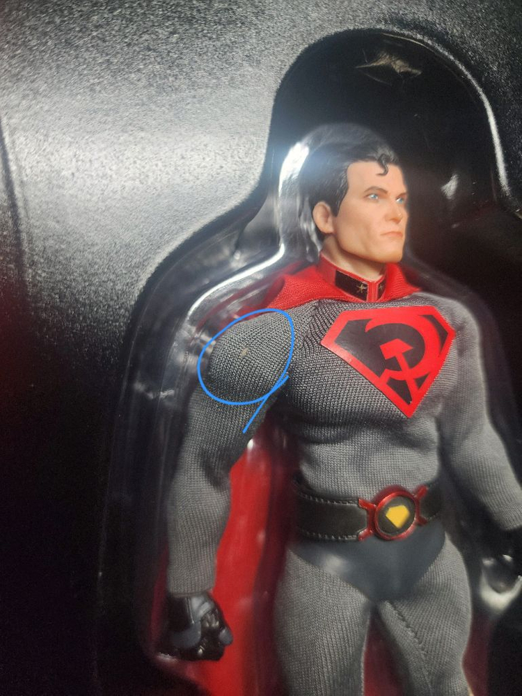 메즈코 슈퍼맨 레드선 PX 팝니다. 1/12액션피규어--4