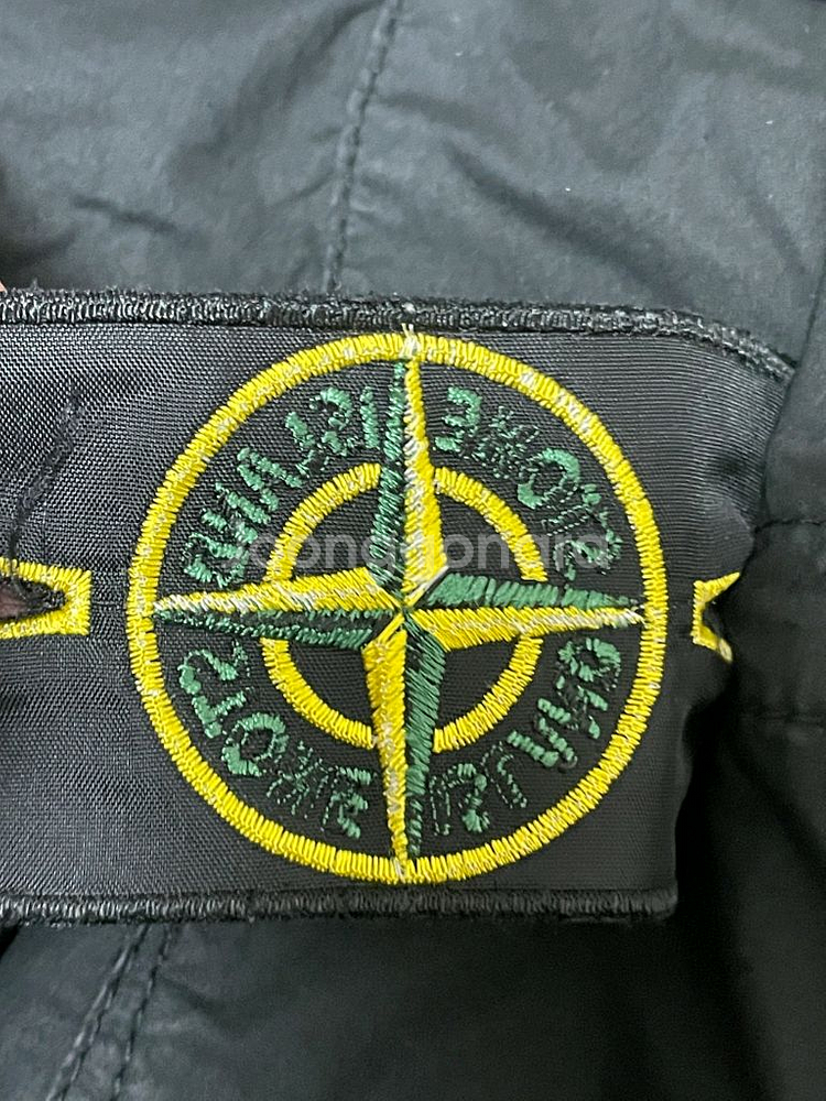 [ 29 ] 23ss 스톤아일랜드 와펜패치 카고팬츠 밴딩 블랙--4