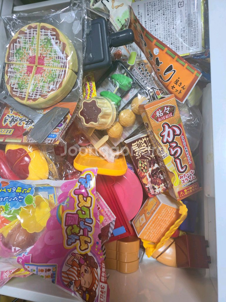 일본 세리아 음식 장난감--1