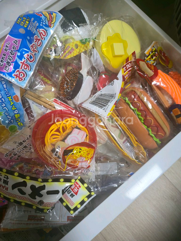 일본 세리아 음식 장난감--2