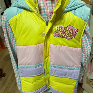 보드복 조끼 Hip!! 번스트리트 패딩조끼 S 겨울준비