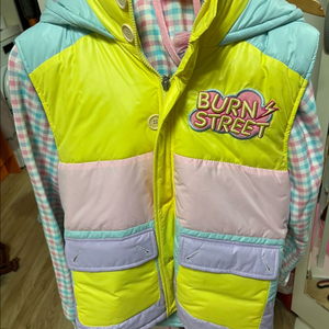보드복 조끼 Hip!! 번스트리트 패딩조끼 S 겨울준비
