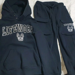라이프워크 후드&조거팬츠 셋업
