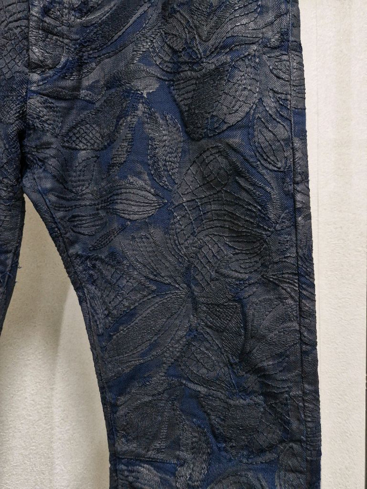 [31] 발망 FW12 나뭇잎 자수 팬츠--2