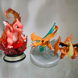 포켓몬 mg스튜디오 레진 리자드, 리멘트 배틀 온 데스크 리자몽 몬코레 메가 리자몽 y 피규어 가샤폰 가챠 캡슐토이