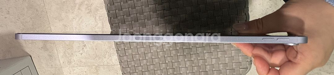 아이패드 에어 m2 13인치 퍼플 128기가 셀룰러 애케플o--1