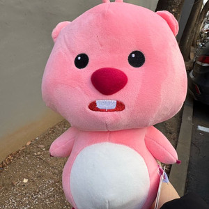 잔망루피 인형 35cm 핑크 새상품 이미지