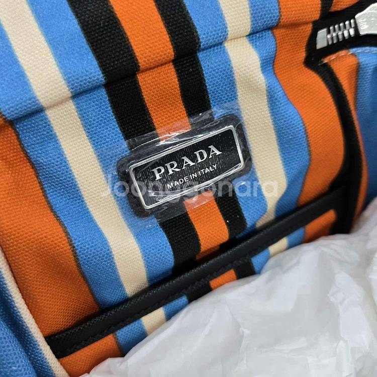 [미사용/새상품]프라다 블랙 삼각로고 메신저백 크로스백--5