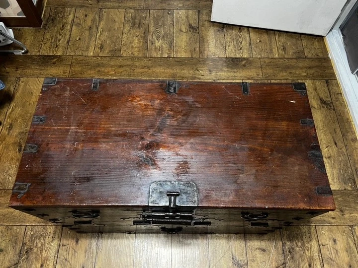 골동품 옛날 조선시대 전통 고가구 장흥 반닫이 이미지